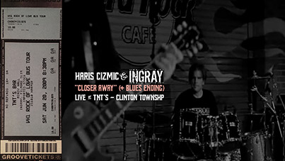 INGRAY – Live at TNT’s – “Closer Away” (+ Blues Ending)